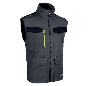 Flex Workwear Gilet Grey/Black 4Xl