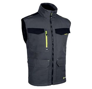 Flex Workwear Gilet Grey/Black 2Xl