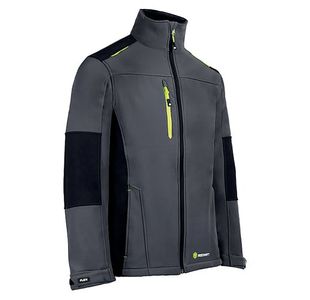 FlexSoftshell Jacket Grey/Black 5XL