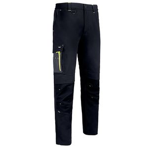 FlexWorkwear Trousers Blk/Grey 38R