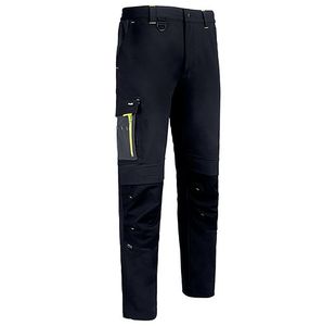 FlexWorkwear Trousers Blk/Grey 48R