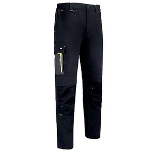 FlexWorkwear Trousers Blk/Grey 46S