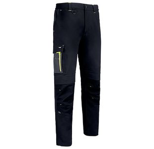 FlexWorkwear Trousers Blk/Grey 44S