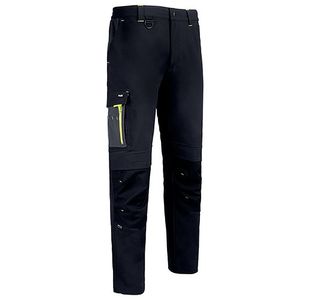 FlexWorkwear Trousers Blk/Grey 30S