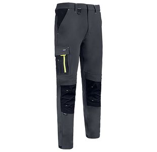 FlexWorkwear Trousers Grey/Blk 28S