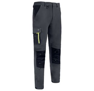 FlexWorkwear Trousers Grey/Blk 36R