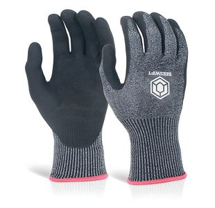 Micro Foam Nitrile Cut Rest Gloves L