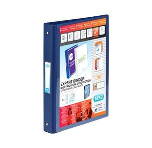 Ringbinder Pvc A4 4Ring Blue 130101