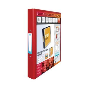 Ringbinder Vision A4 2Ring Red 130409