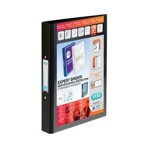 Ringbinder Vision A4 2Ring Black 130410