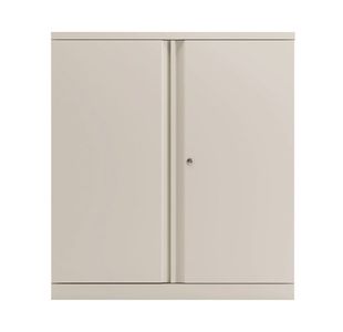 Bisley 2 Door Cupboard Chalk White