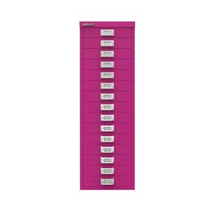 Bisley 15 Mdr Cabinet Fuchsia