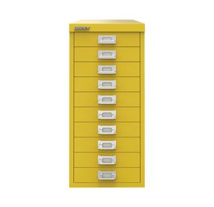 Bisley 10 Mdr Cabinet Canary Yellow