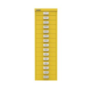 Bisley 15 Mdr Cabinet Canary Yellow