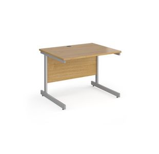 Contract 25 cantilever leg straight desk