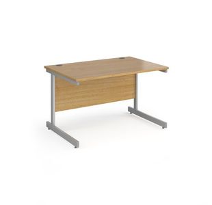 Contract 25 cantilever leg straight desk