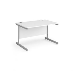 Contract 25 cantilever leg straight desk