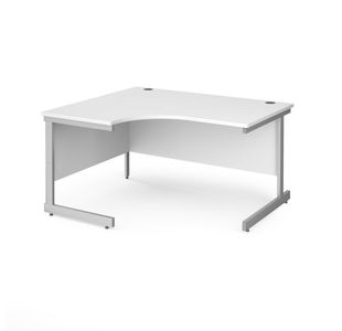 Contract 25 cantilever leg LH erg desk