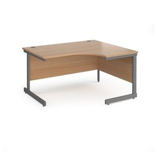 Contract 25 cantilever leg RH erg desk