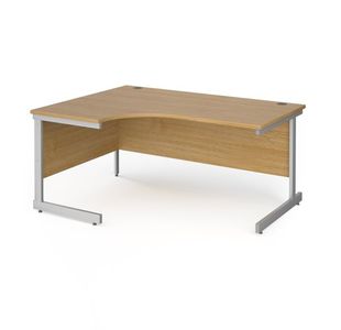 Contract 25 cantilever leg LH erg desk