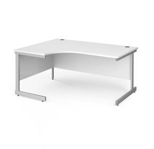 Contract 25 cantilever leg LH erg desk