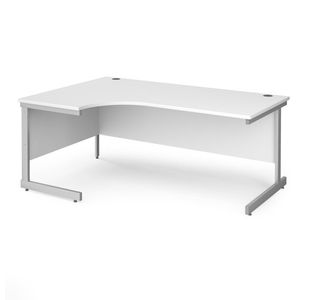 Contract 25 cantilever leg LH erg desk