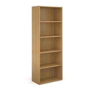 Contract bookcase with shelves