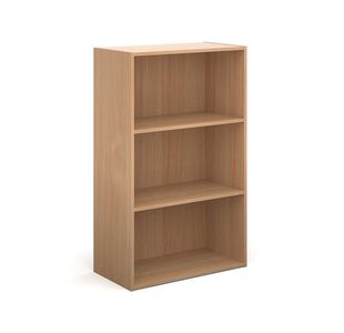 Contract bookcase with shelves