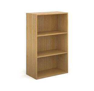 Contract bookcase with shelves