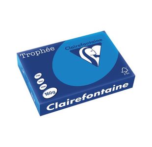 Trophee Card A4 Intnsv Blue Pk250