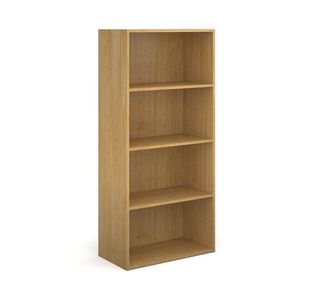 Contract bookcase with shelves