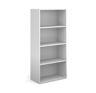 Contract bookcase with shelves