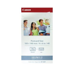 Canon Ink Postcard Paper Set 4X6In Pk36