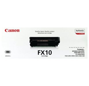 Canon Fax Toner Cartridge Fx-10 Black