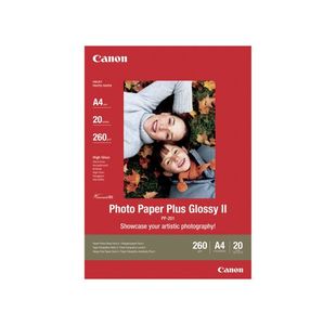 Canon Pht Ppr Plus Glsy A4 Pk20Sht Pp201