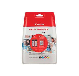 Canon CLI-581 Inkjet Cart PVP CMYK