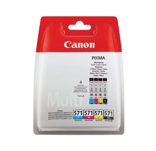 Canon CLI-571 Inkjet Cart Mpk CMYK