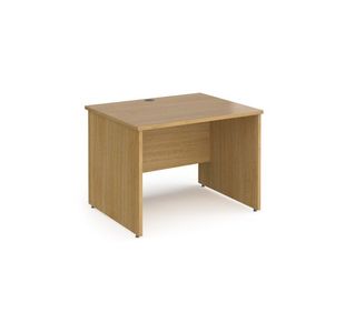 Contract 25 panel leg straight desk