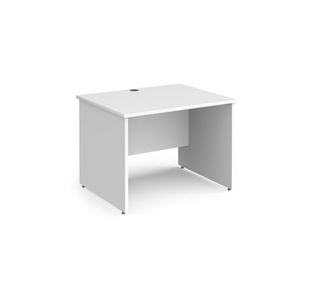 Contract 25 panel leg straight desk