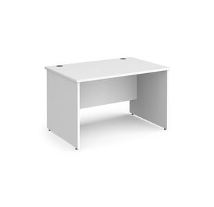 Contract 25 panel leg straight desk