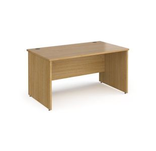 Contract 25 panel leg straight desk