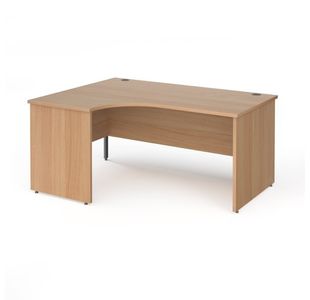 Contract 25 panel leg LH ergonomic desk