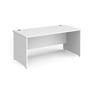 Contract 25 panel leg straight desk