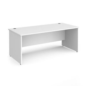 Contract 25 panel leg straight desk