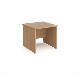 Contract 25 panel leg straight desk