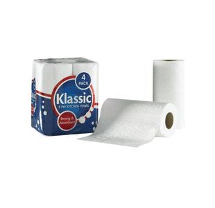 Klassic White Kitchen Roll Pk24