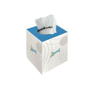 2Work Facial Tissues Cube 70 Sh Pk24