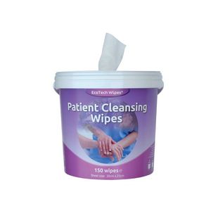 Ecotech Patient Cleansing Wipes Wht