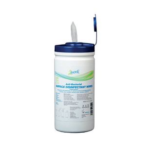 2Work Disinfectant 200 Wipes Tub