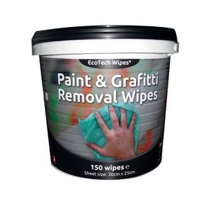 Ecotech Paint Grafitti Wipes Tub 150